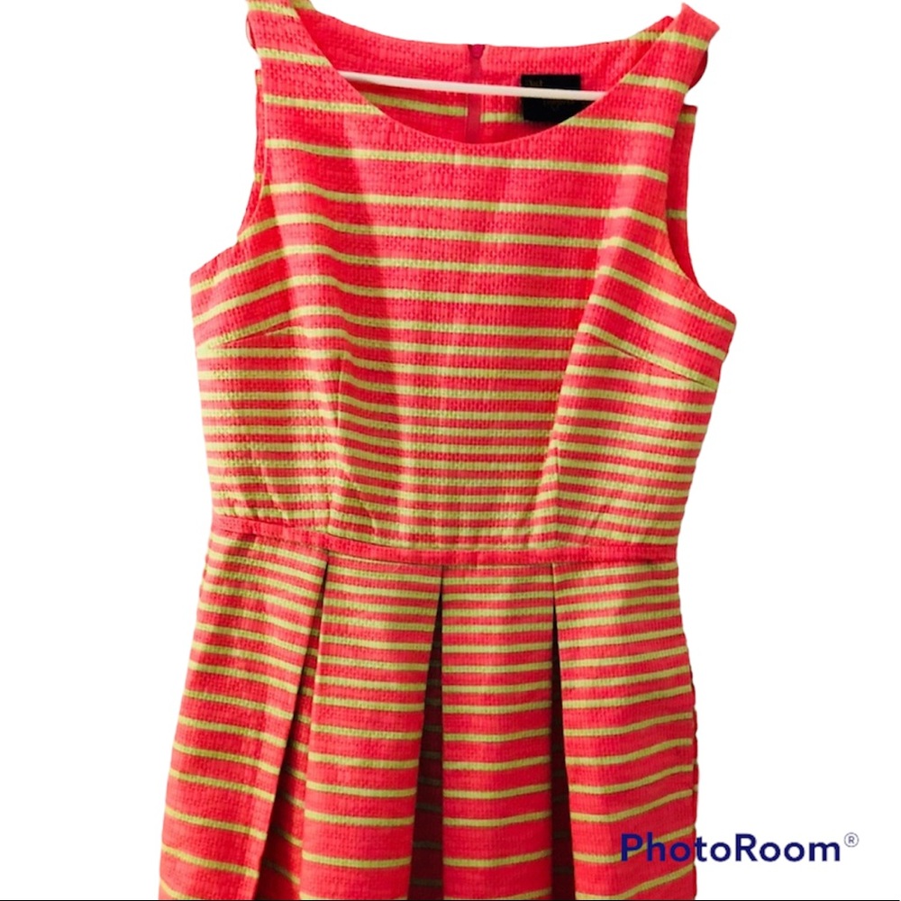 Pink and green Just Taylor dress